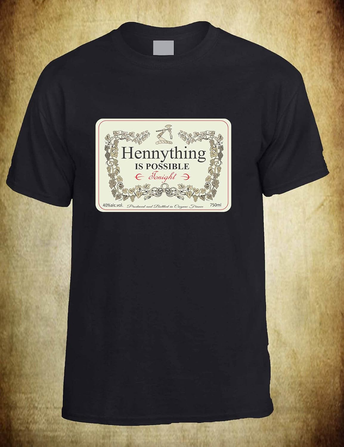 Hennything is Possible T-Shirt Funny Drinking Graphic Men's T Shirt