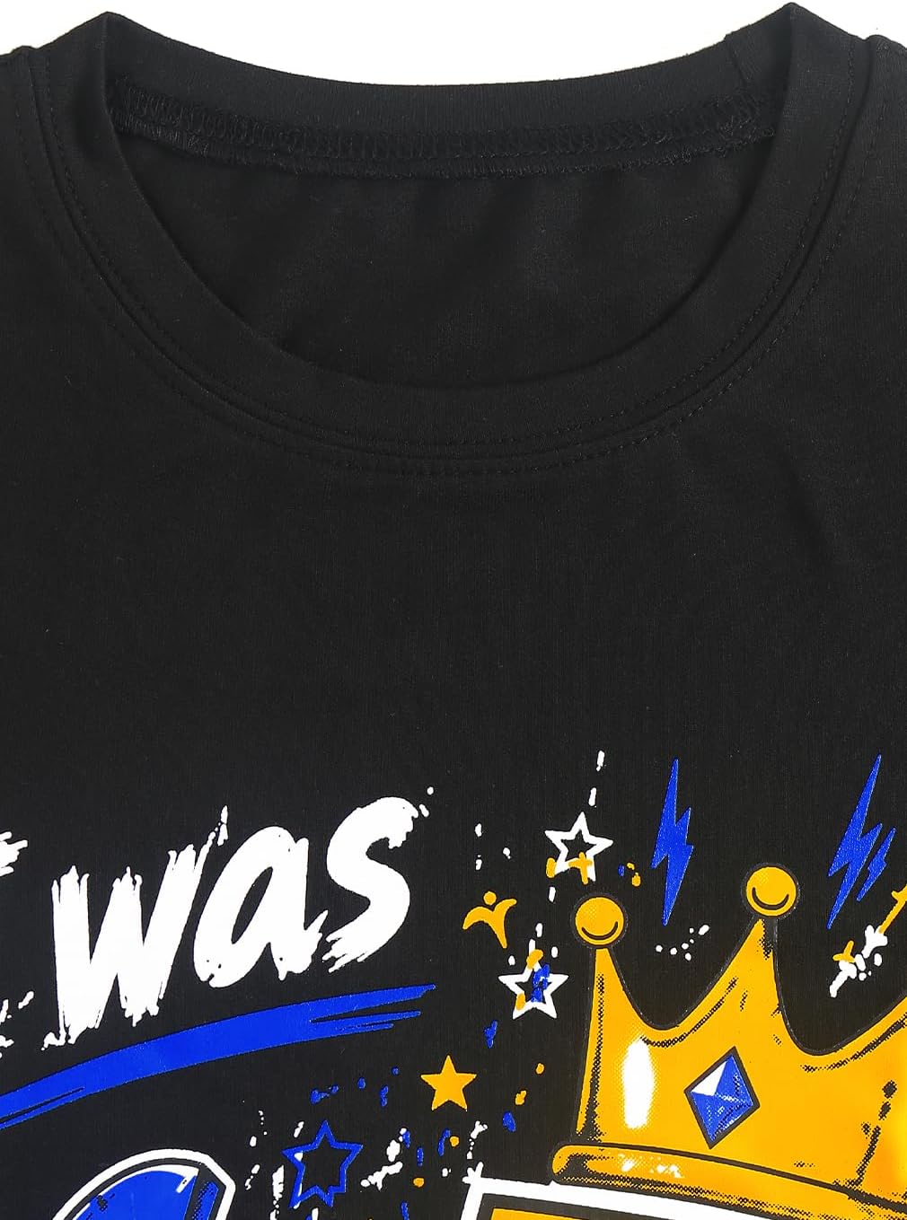 I was 6 Now I'm 7 Shirt 7th Birthday Gift Teen Birthday Outfit