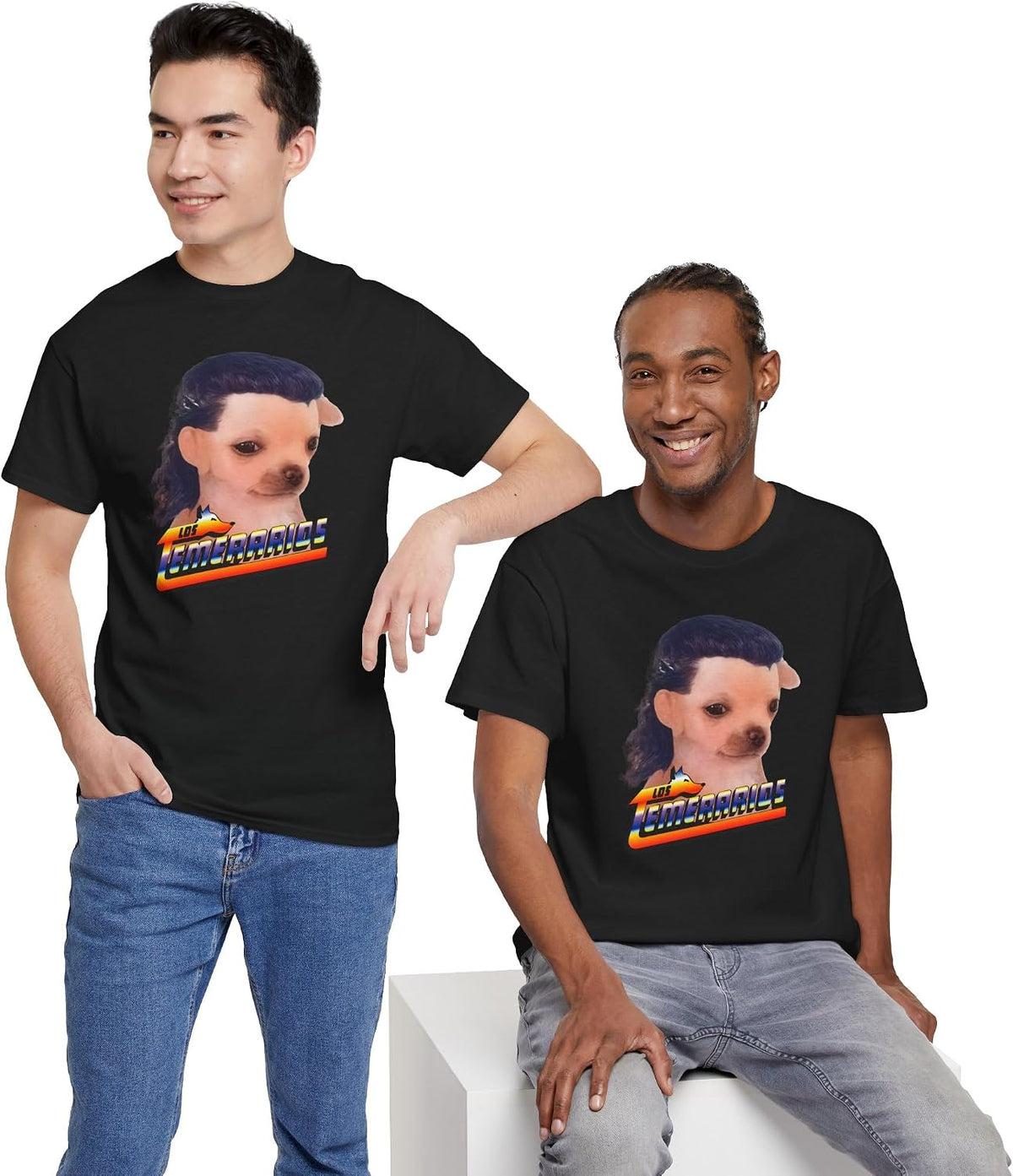 Chihuahua Mullet Meme T-Shirt