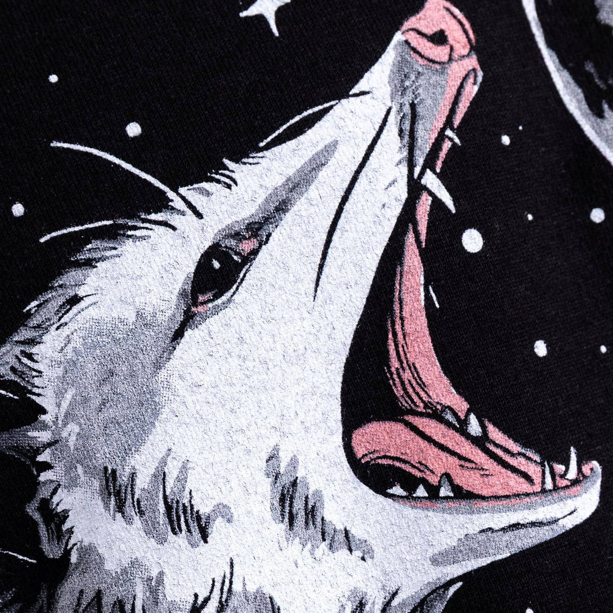 Three Possum Moon T-Shirt – Funny Opossum Meme Tee for Men & Women - Weird Animal Humor, Retro Cursed Gag Gift Graphic Shirt