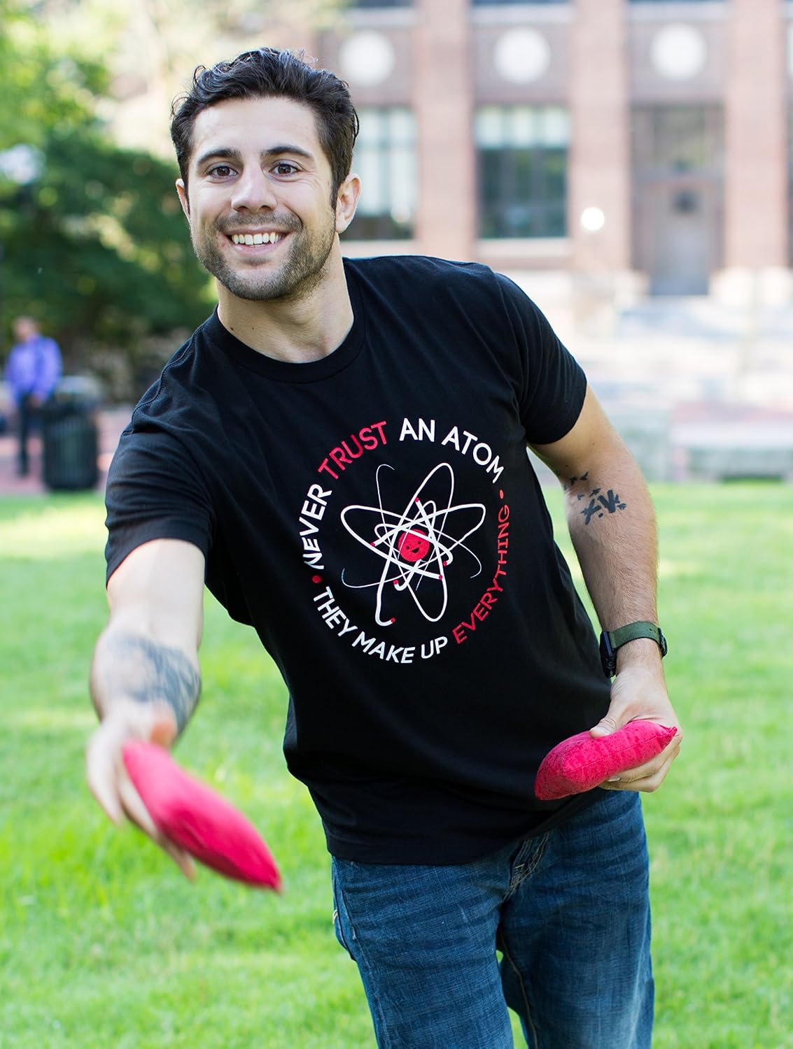 Never Trust an Atom, They Make Up Everything | Funny Science Unisex T-Shirt