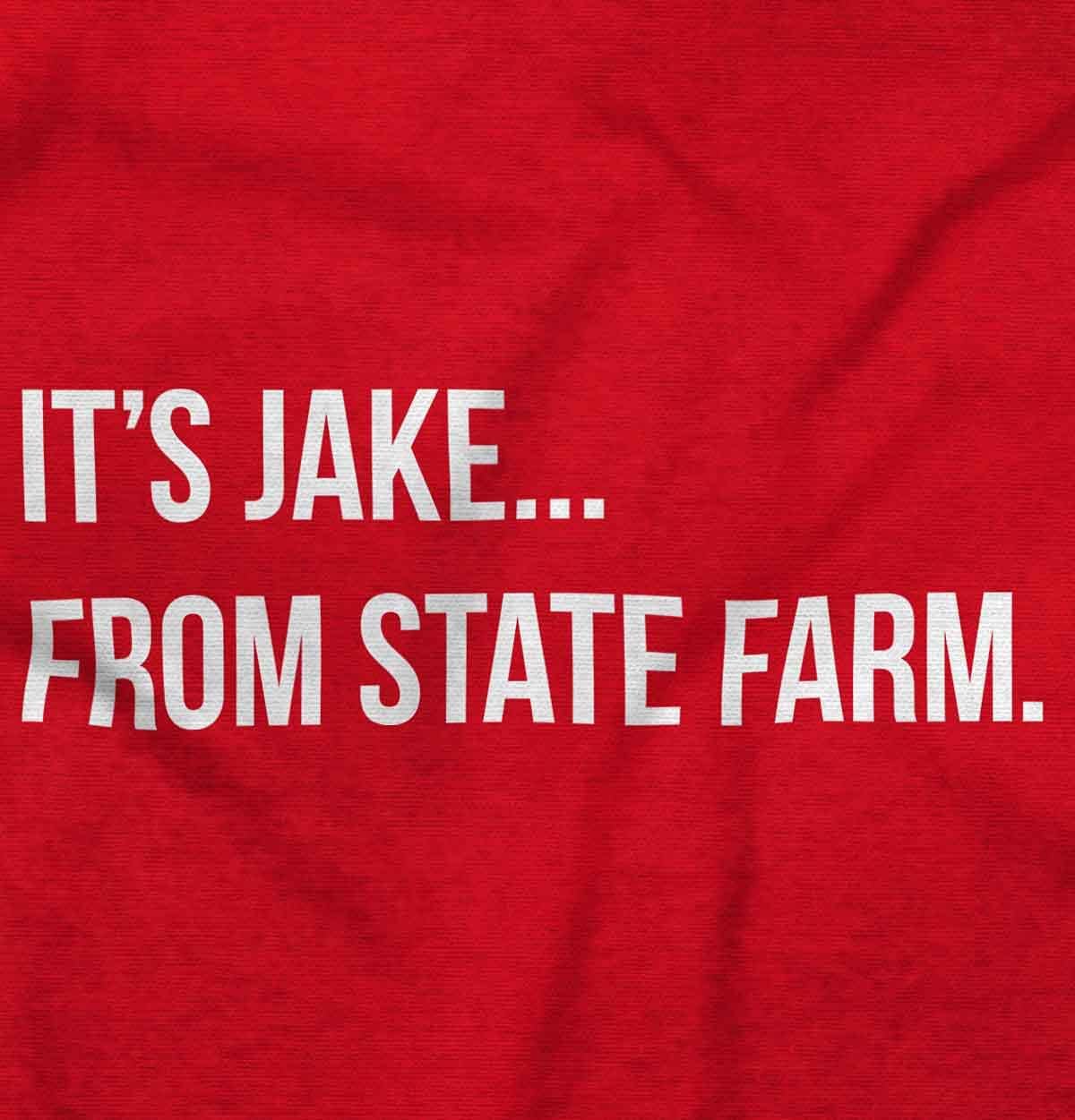 It's Jake Funny Pop Culture Quote Graphic T Shirt Men or Women