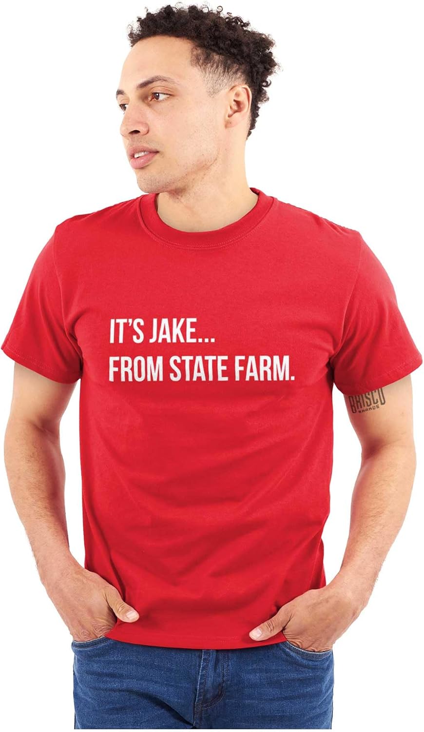 It's Jake Funny Pop Culture Quote Graphic T Shirt Men or Women