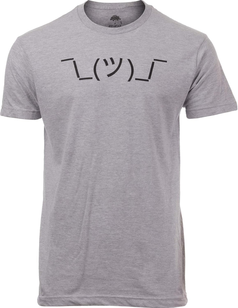 ¯_(ツ)_/¯ | Shrug Meme Shruggie Funny Sarcasm Joke Sarcastic Graphic T-Shirt for Men Women