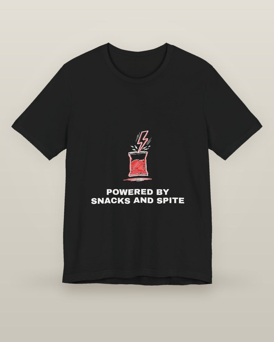 Powered by snacks and spite